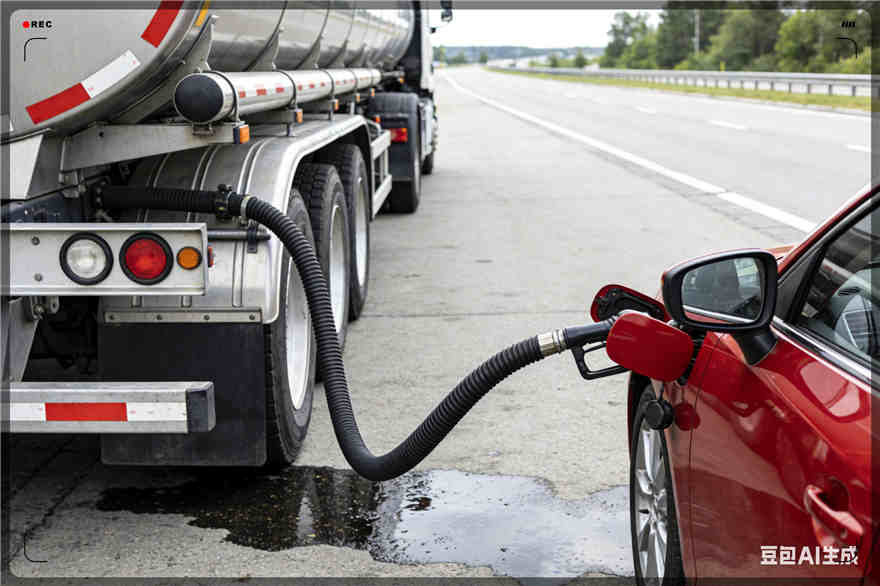 荣县汽车救援送水案例